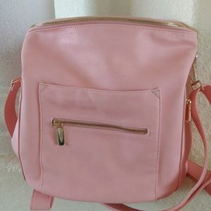 Miss Fong Pink diaper backpack similar to Fawn